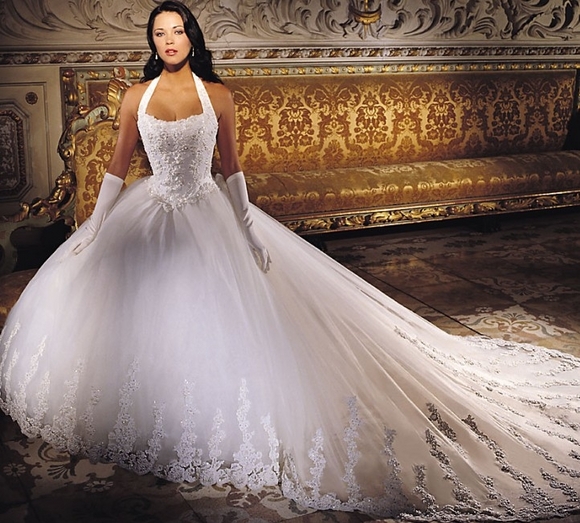 fancy gown